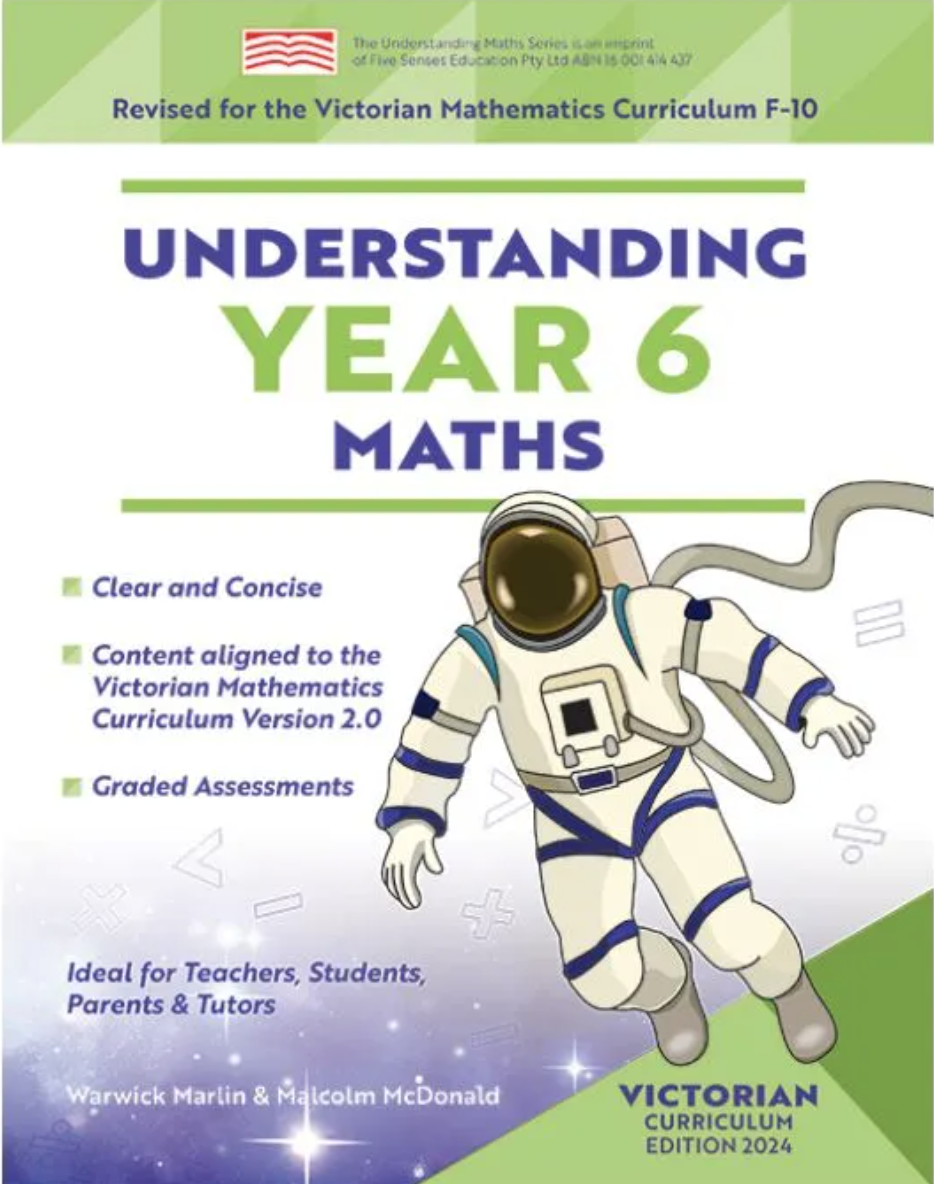Understanding Maths Year 6 (Victorian Curriculum Edition 2025)