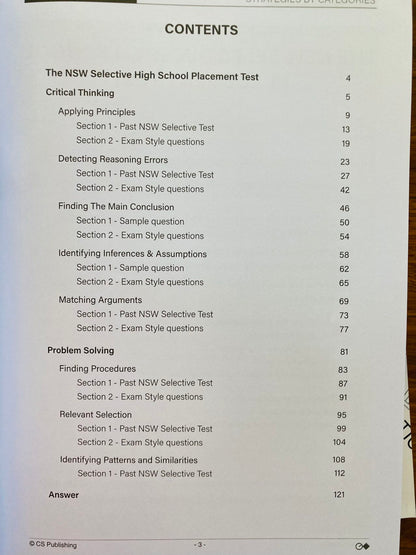 Selective Test Strategies by Categories