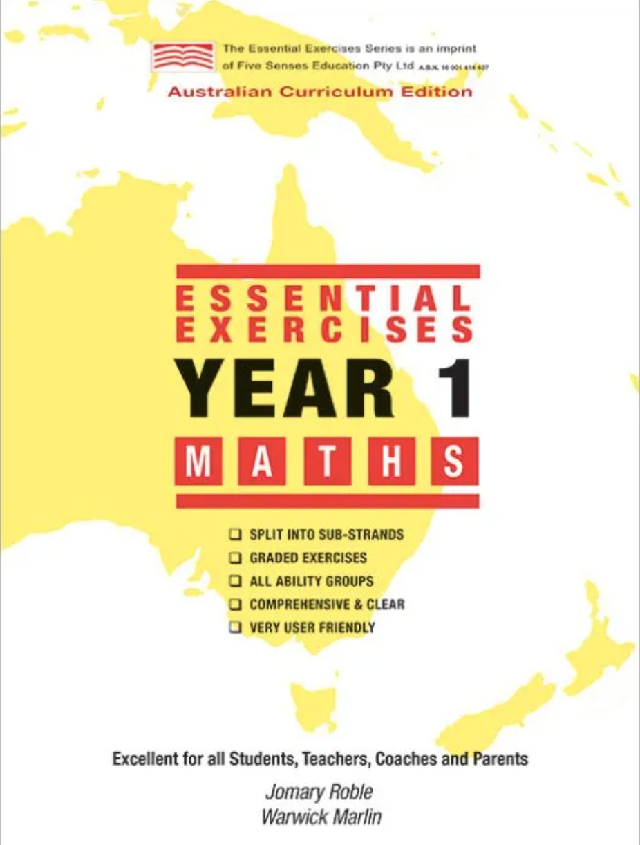 Essential Exercises Year 1 Maths