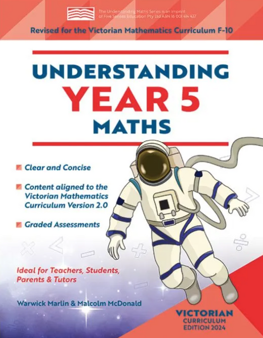 Understanding Maths Year 5 (Victorian Curriculum Edition 2025)