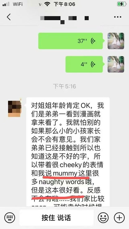 CiXin Liu Graphic Novel