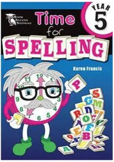 Time For Spelling 5