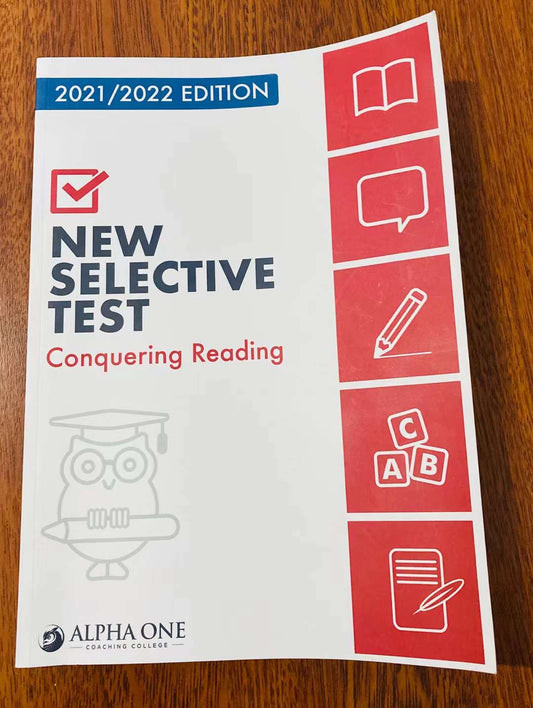 NSW Selective Test - Conquering Reading - Alpha One