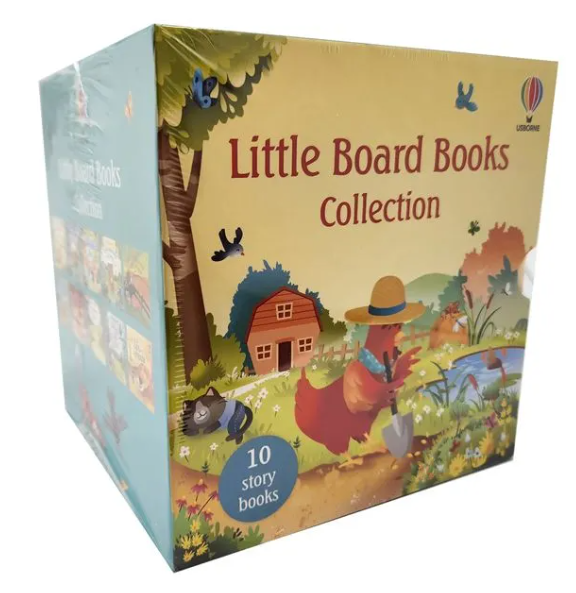 Usborne Little Board Books Collection (10-book set)