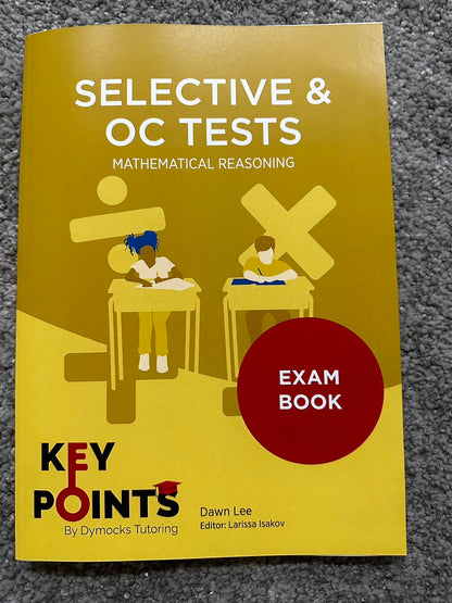 Key Points OC精英训练模拟题集6本(reading, maths, thinking skills, writing)