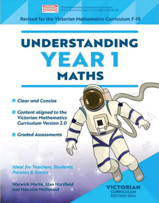 Understanding Maths Year 1 (Victorian Curriculum Edition 2025)