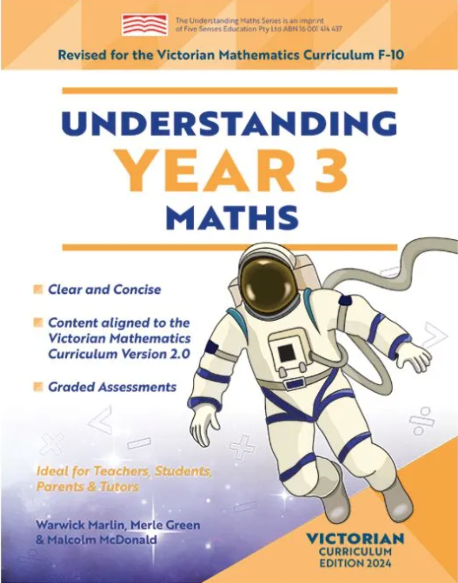 Understanding Maths Year 3 (Victorian Curriculum Edition 2025)