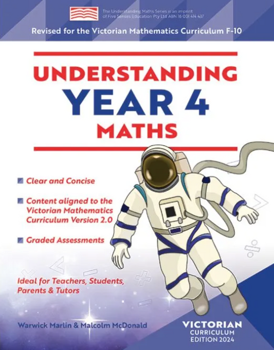 Understanding Maths Year 4 (Victorian Curriculum Edition 2025)