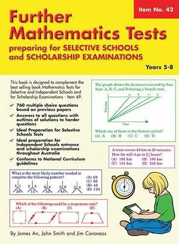 Further Mathematics Tests for Selective Schools and Scholarship Examinations